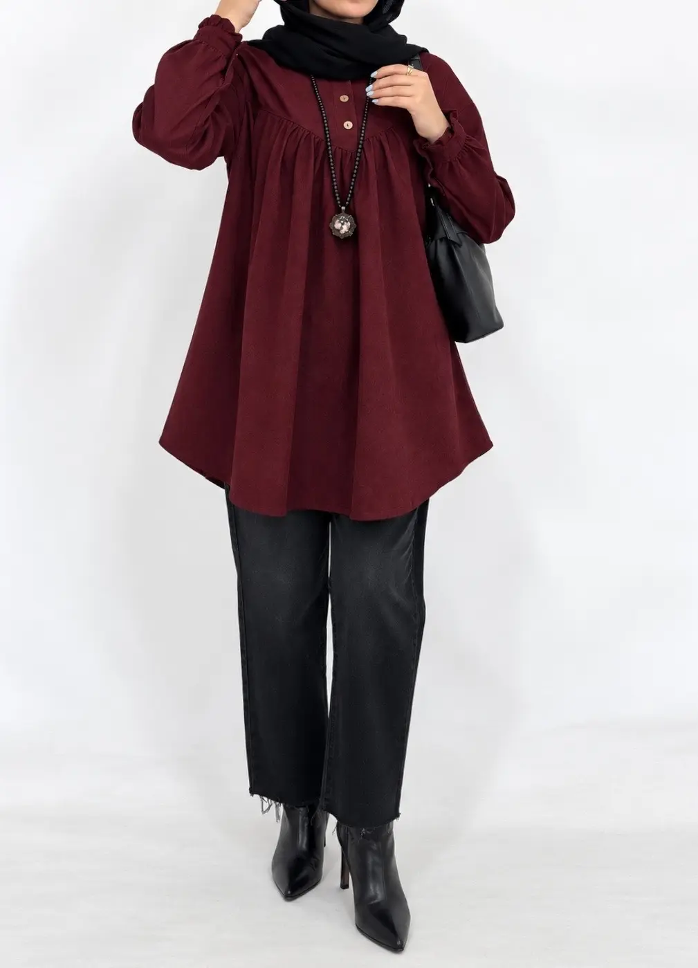 مانتو پاییزه آیسو مانلی
